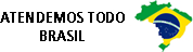 Atendemos todo o Brasil